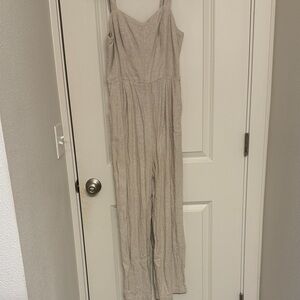 Old Navy Light Gray Jumpsuit
